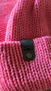 Image 3 of Bubblegum knit beanie