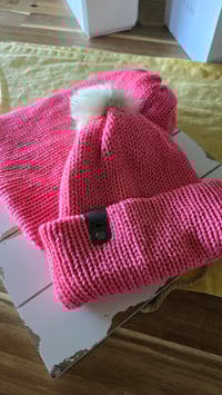 Image 1 of Bubblegum knit beanie