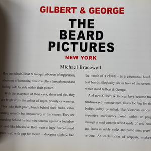 Image of Gilbert & George: The Beard Pictures