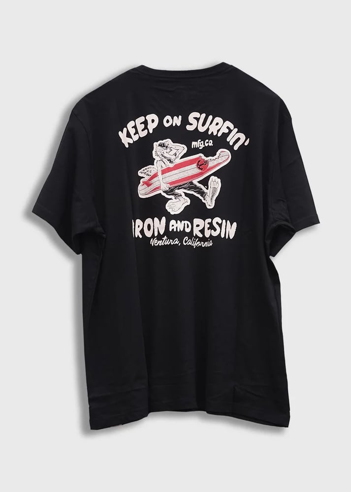 Image of Keep on surfin pocket tee by Iron&Resin