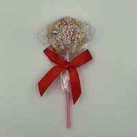 Handmade White Oat Milk Lollypop