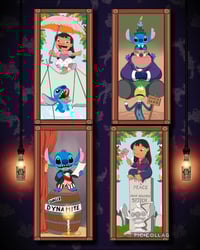PRESALE - Stretching Portraits - Lilo & Stitch