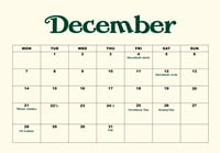 Image 3 of 2026 Calendar