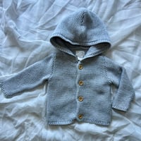Image 1 of Little Planet by Carter’s Buttoned Knit Hooded Sweater
