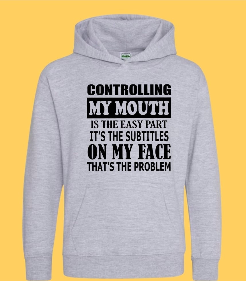 Image of Controlling my mouth!