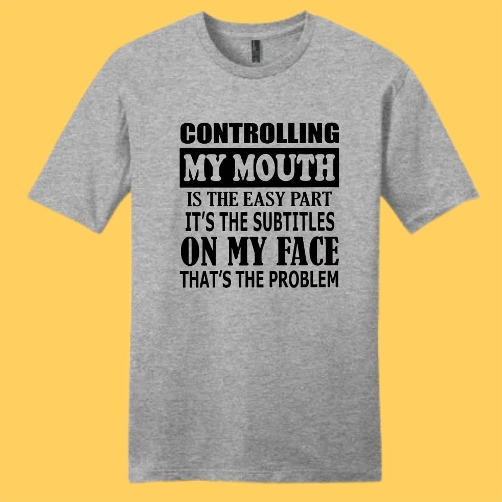 Image of Controlling my mouth!