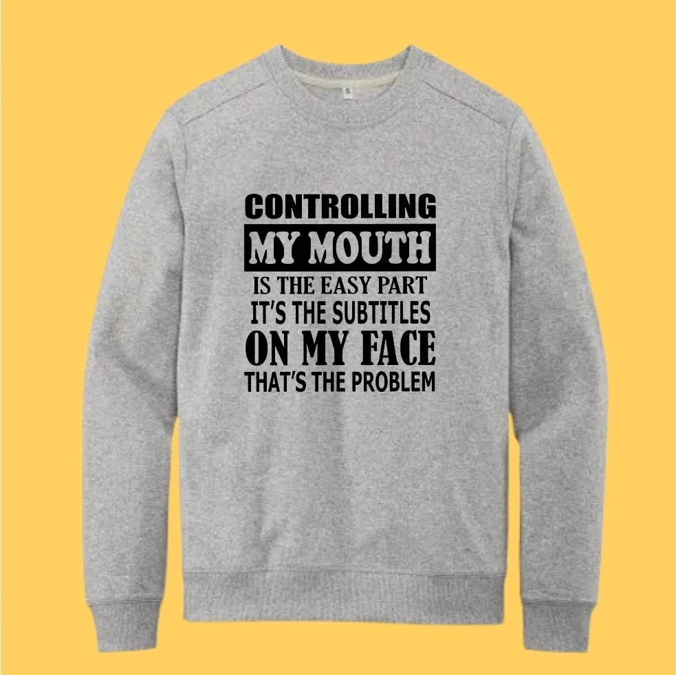 Image of Controlling my mouth!