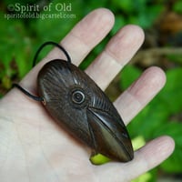 Image 5 of Avalonian Crow Pendant or Amulet (PE1950)