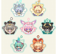 Image 5 of Keychain epoxy Amphoreus chimera 5cm