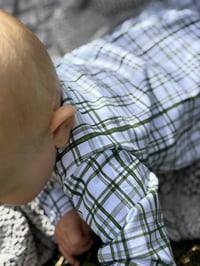 Image 3 of Deep green plaid - PRE-ORDER - BABY/CHILDRENS CLOTHING.