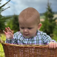 Image 6 of Deep green plaid - PRE-ORDER - BABY/CHILDRENS CLOTHING.