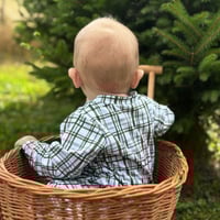 Image 8 of Deep green plaid - PRE-ORDER - BABY/CHILDRENS CLOTHING.