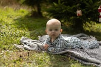 Image 12 of Deep green plaid - PRE-ORDER - BABY/CHILDRENS CLOTHING.