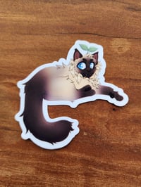 Image 2 of Hims a laying Sticker