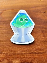 Image 3 of Worm on a String Lava Lamp Sticker