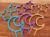 Image 2 of Moon and Stars Trellis