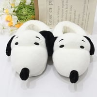 Image 5 of Snoopy Plush Slippers – Cozy & Cute Comfort