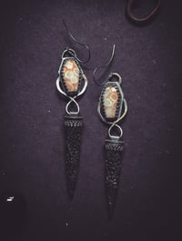 Image 2 of Coffin nail earrings