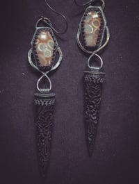 Image 4 of Coffin nail earrings