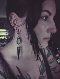 Image 3 of Coffin nail earrings