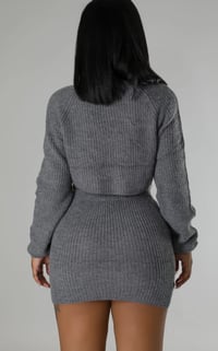 Image 2 of Crop Sweater Set