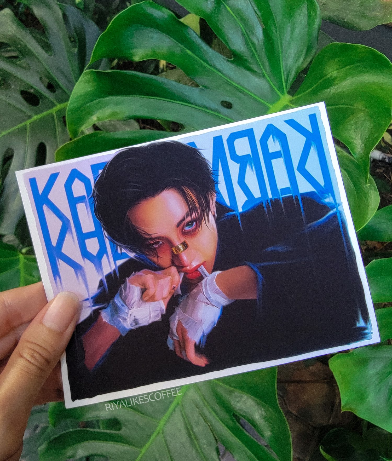 "Hip-hip (Hooray)" Small Art Print 4.25 x 5.5