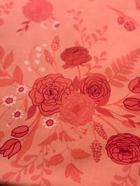 Image 3 of Tonal Floral 108" Wide Back From First Blooms