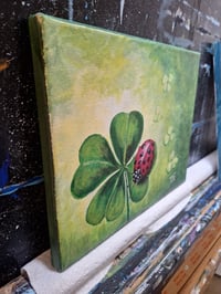 Image 2 of Lady Bug on Clover