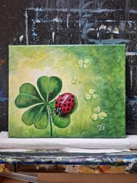 Image 4 of Lady Bug on Clover