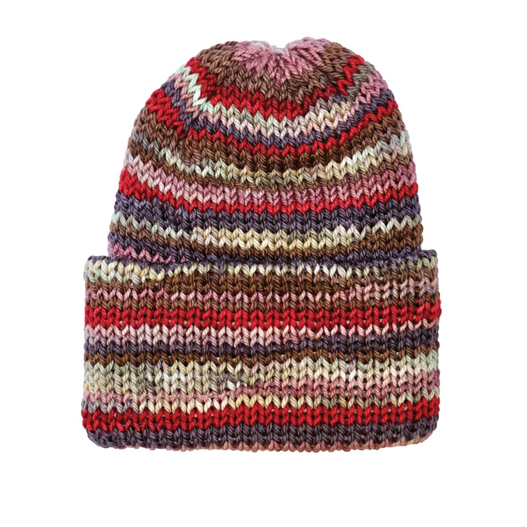 Scrap Cuff Beanie - #103