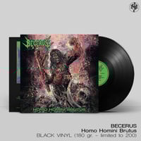 Image 2 of Becerus - "Homo Homini Brutus" 12" vinyl LP