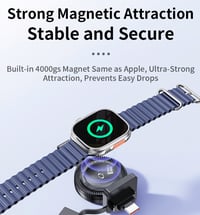 Image 6 of ⚡ Portable 5W Magnetic Wireless Charger for iWatch (Apple, Samsung and others.)