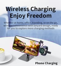 Image 3 of ⚡ Portable 5W Magnetic Wireless Charger for iWatch (Apple, Samsung and others.)