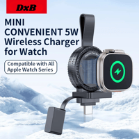 Image 1 of ⚡ Portable 5W Magnetic Wireless Charger for iWatch (Apple, Samsung and others.)