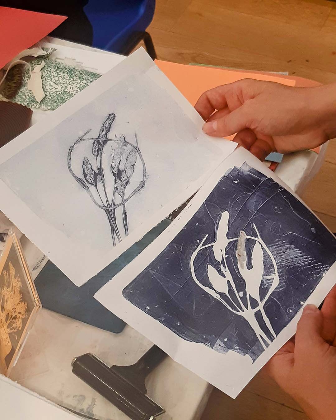 Image of Gelli Printing: Vintage Botanical Prints