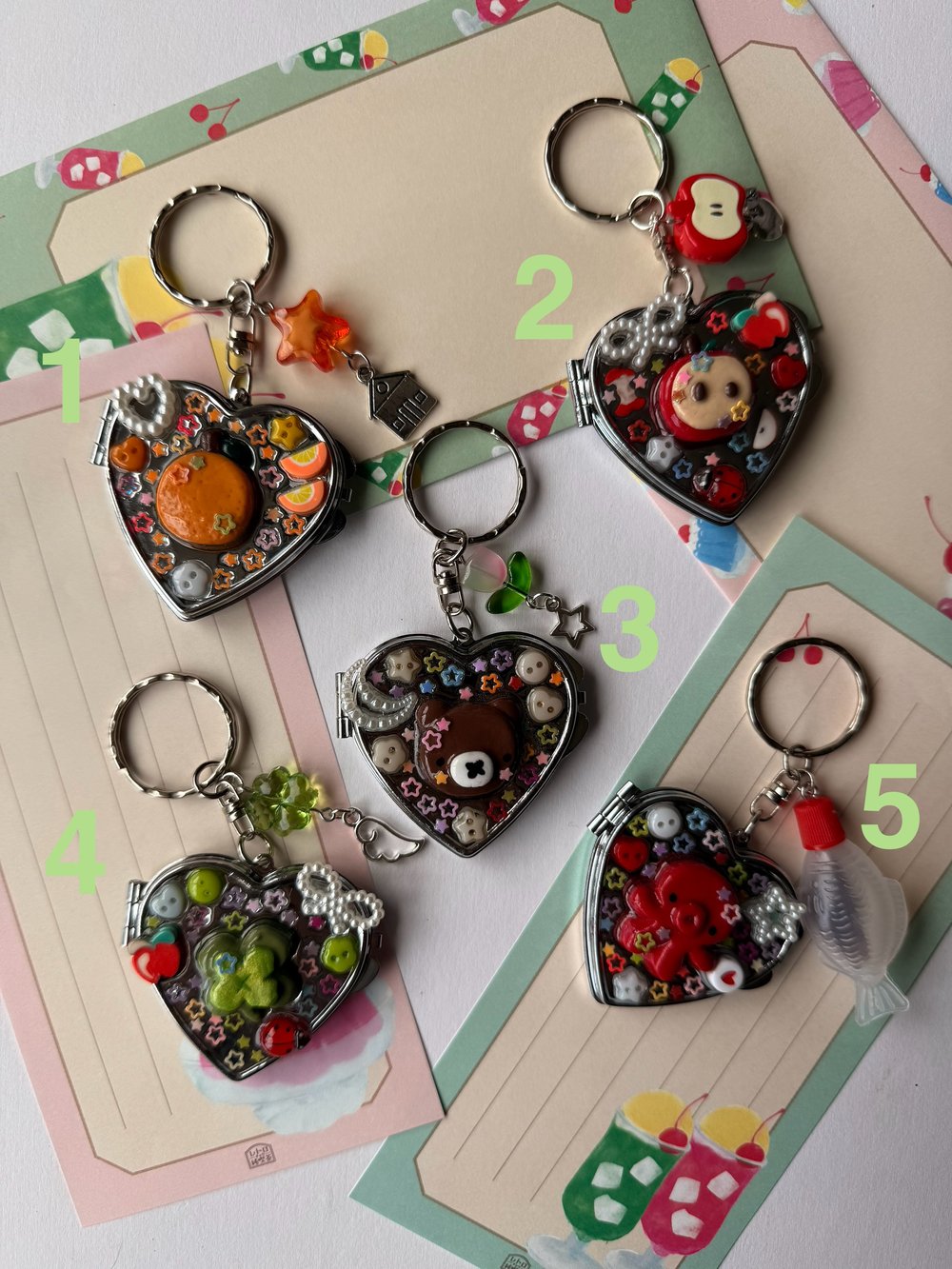 Image of Mirror keychains