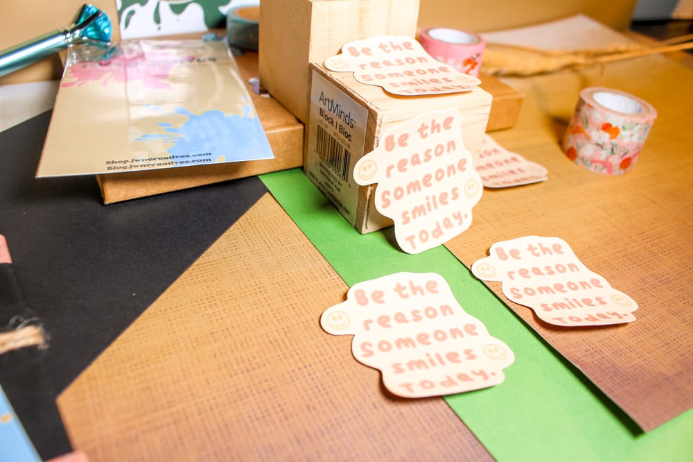 Image of Be The Reason Someone Smiles Sticker