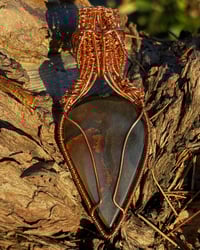 Image 3 of GALILEA- Copper and Agate Pendant