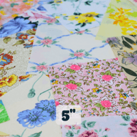 Image 4 of Cottagecore Charm Packs - Floral Quilting Squares