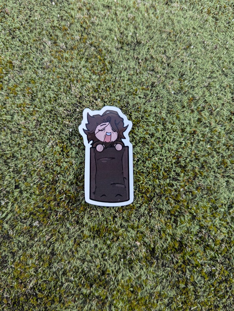 Image of Domhnall snoring sticker