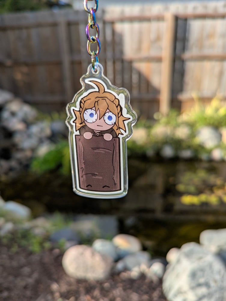 Image of Rhian/Domhnall two sided acrylic keychain 