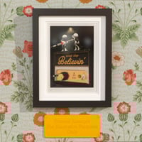 Image 4 of One of a Kind Musical Art Print "Don't Stop Believin" (Artists Proof) 1/1