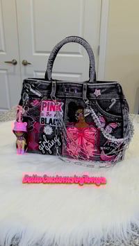 Image 1 of Black Junk Denim Bag