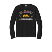 Cross Country Long Sleeve Poly Pro Black