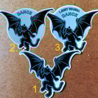 Image 2 of Batcat Dance Sticker in 3 Styles