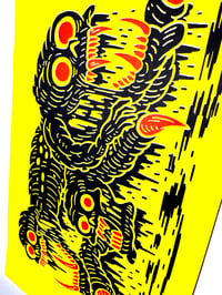 Image 1 of The Crawler risograph print