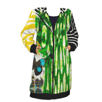 Image 2 of NYFW RAINFOREST LONG HOODIE  JACKET