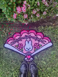 Bunny Fan Rug