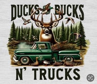 Image 1 of Ducks, bucks N’ trucks