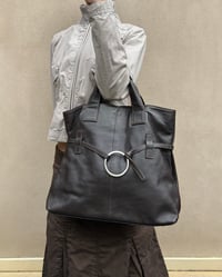 Image 1 of LARGE BROWN RING BAG